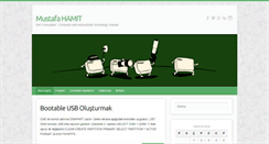 Desktop Screenshot of mustafahamit.com
